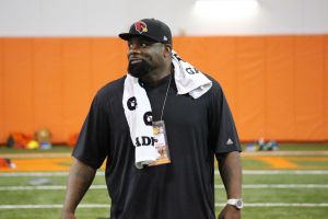 Arizona Cardinals coach and former Clemson great Brentson Buckner
