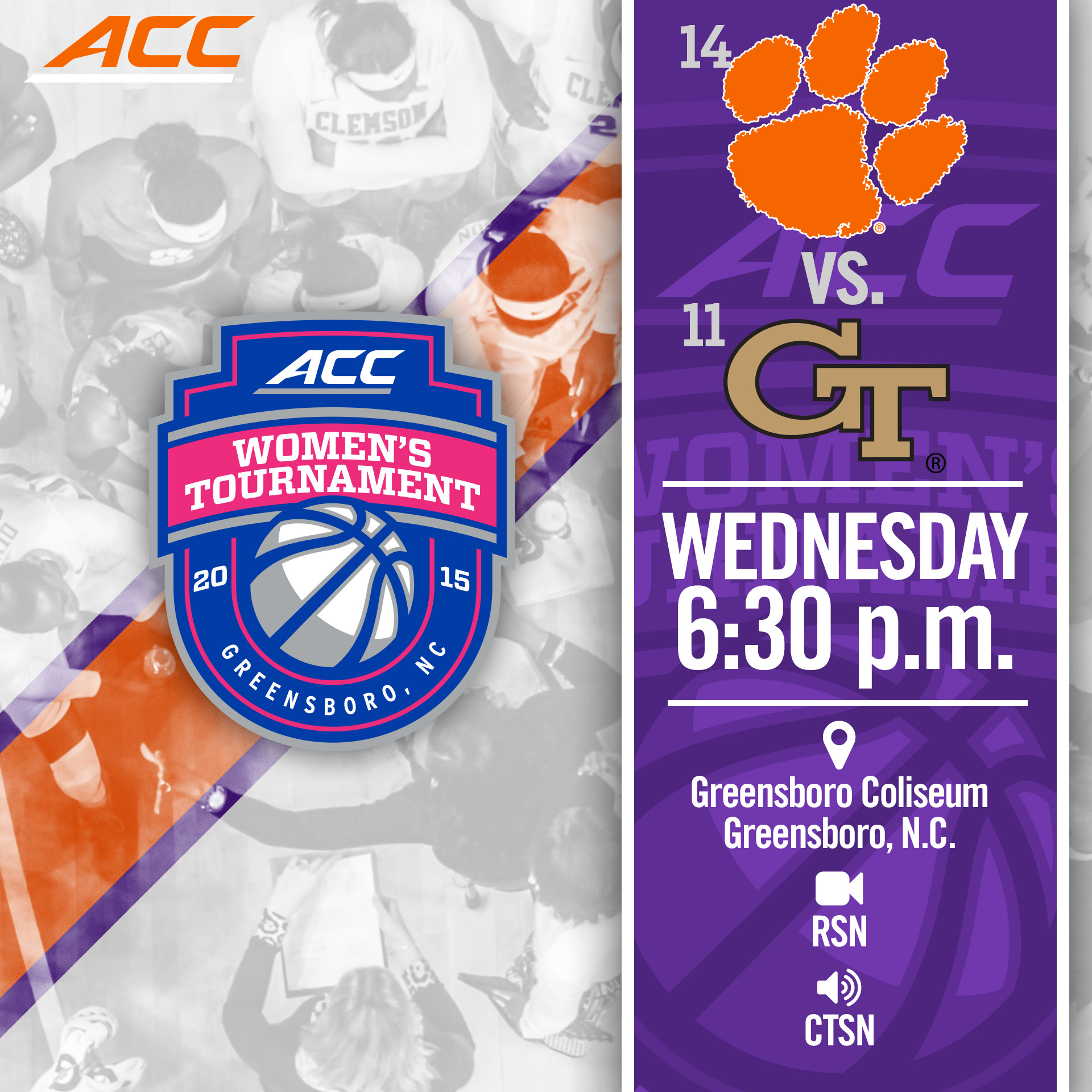Tigers Open Play at ACC Tournament