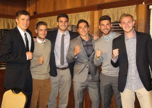 Bobby Belair, Paul Clowes, Andrew Tarbell, Ara Amirkhanian, Kyle Murphy and T.J. Casner