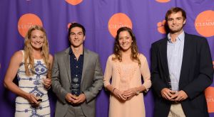 Academic Hall of Fame - Romy Koelzer, Tennis; Ara Amirkhanian, Soccer; Katelyn Reeve, Soccer; Hunter Harrington, Tennis