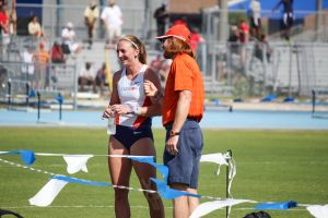 Lauren Terstappen, Volunteer Assistant Joe Davis