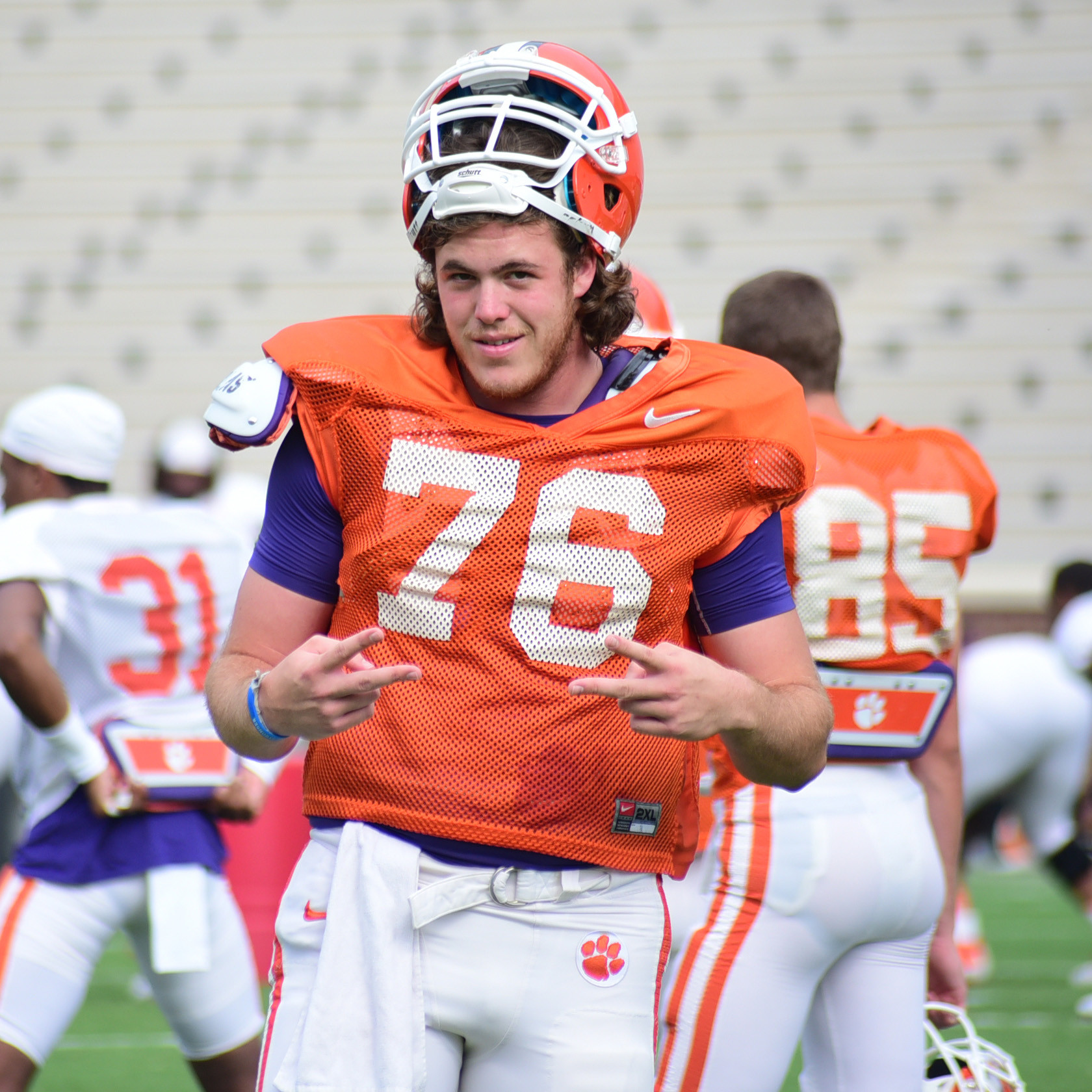Clemson Holds Final Two-a-Day Work