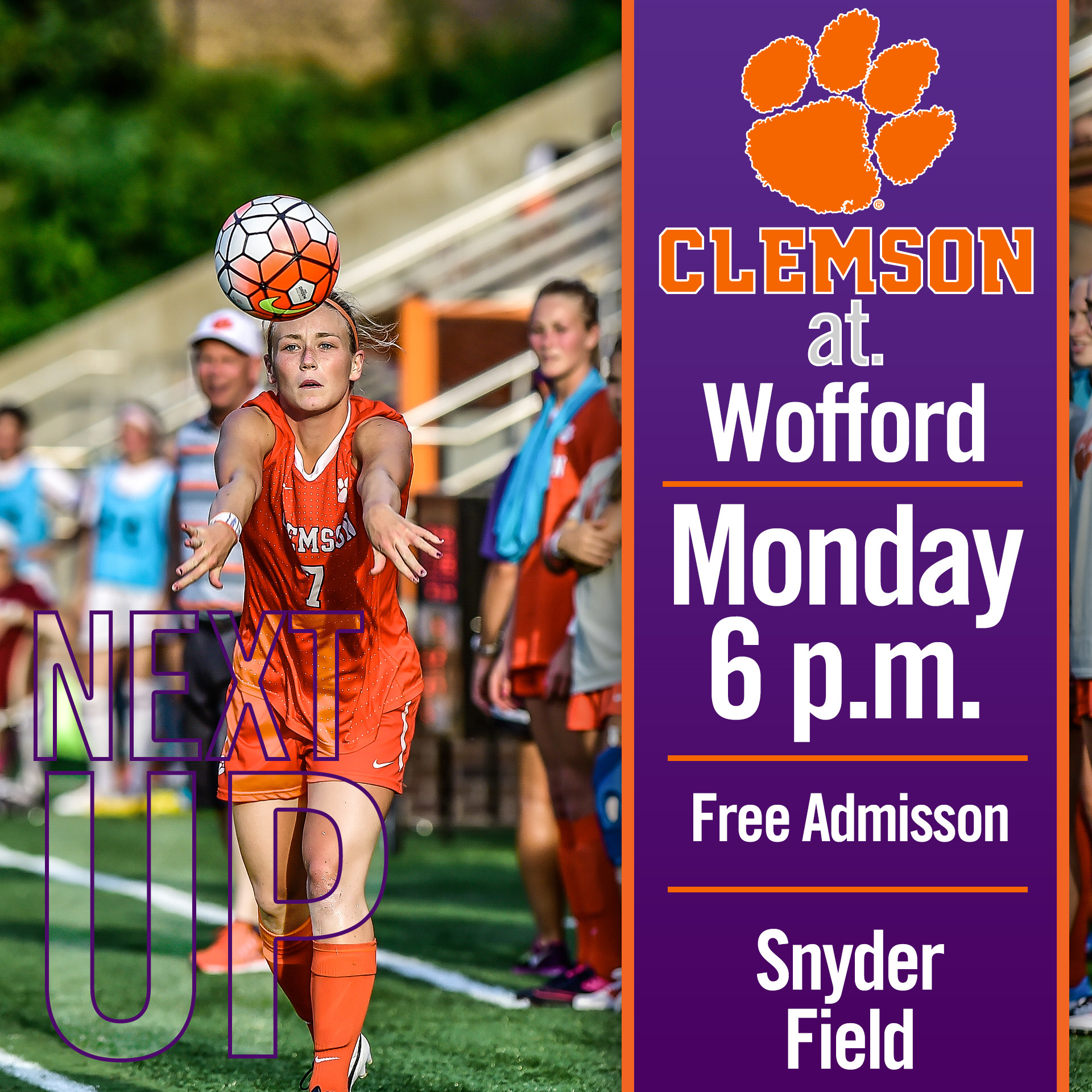 Tigers Take Day Trip to Wofford for Match