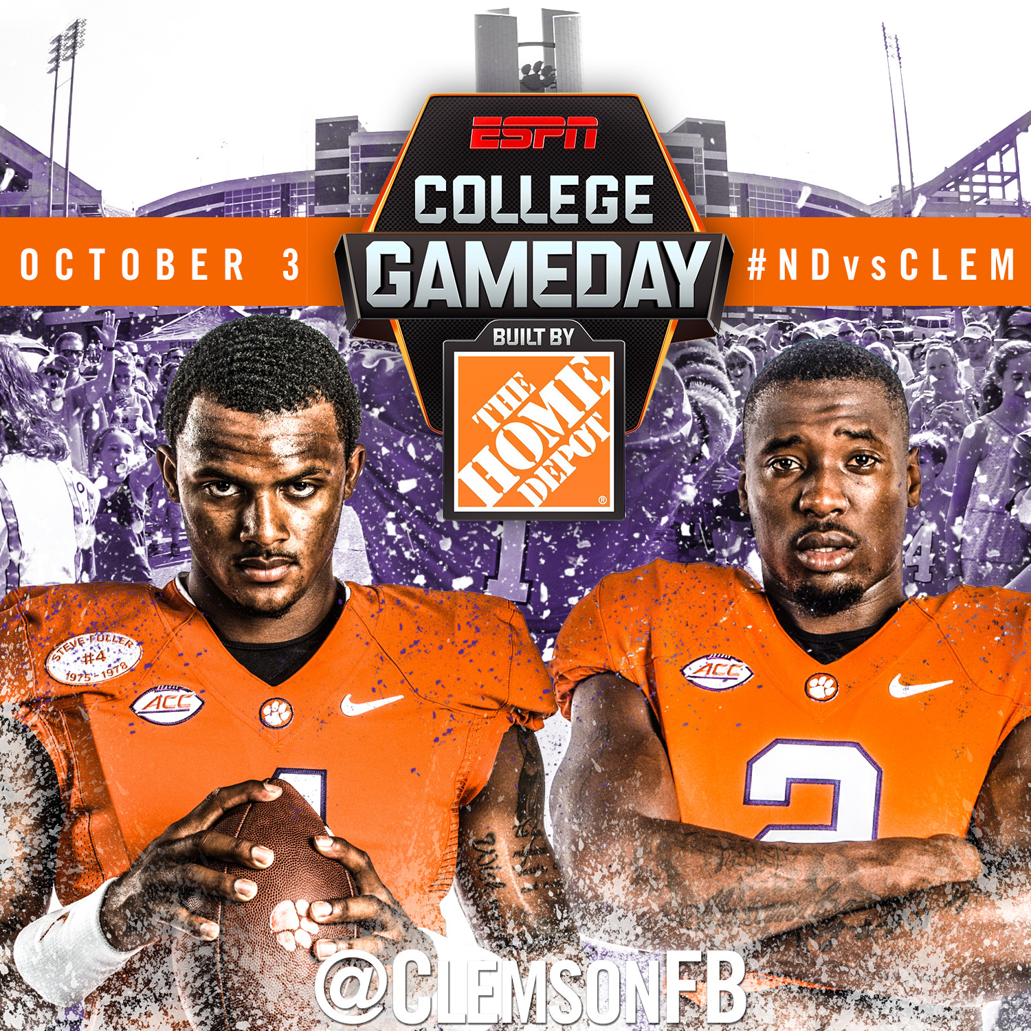 ESPN College GameDay Comes to Clemson