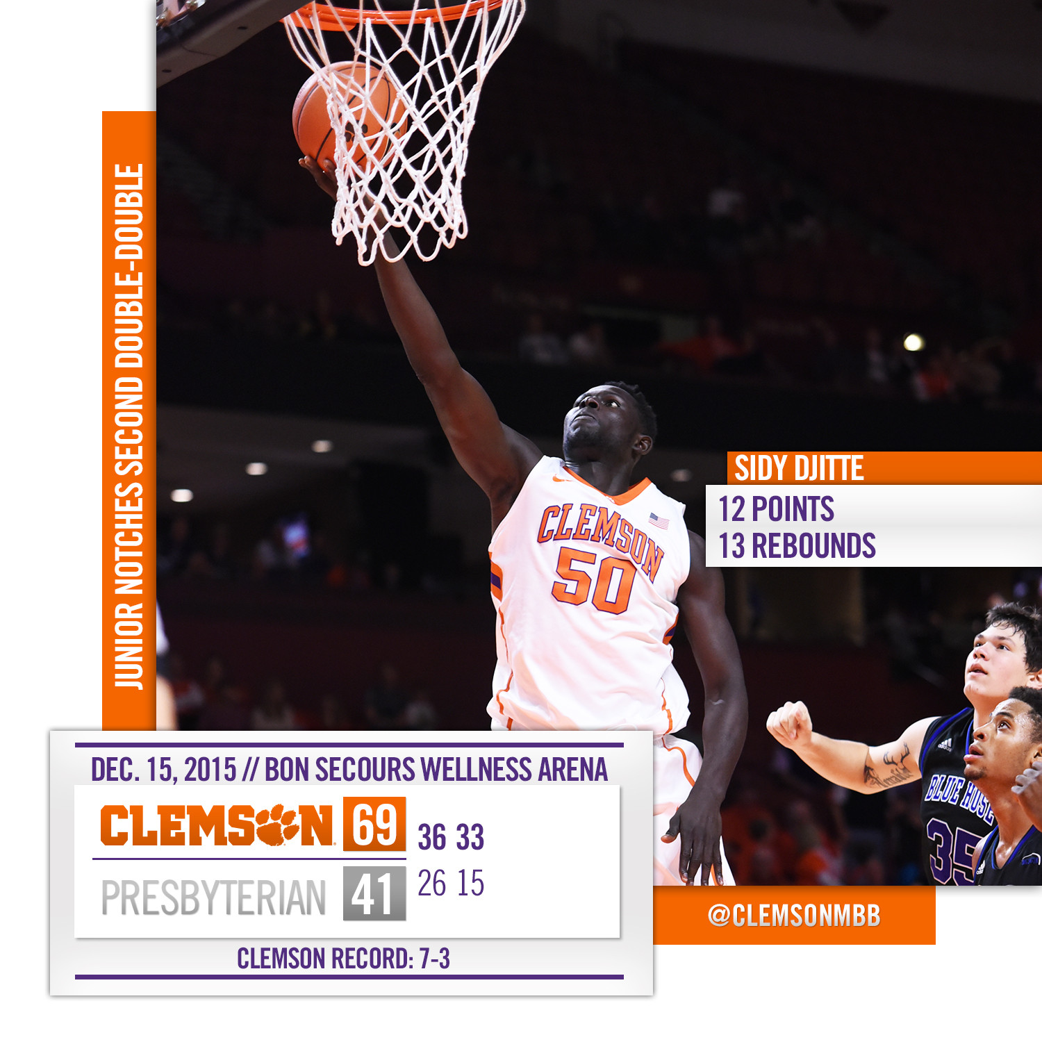 Tigers Bounce Back, Down PC 69-41