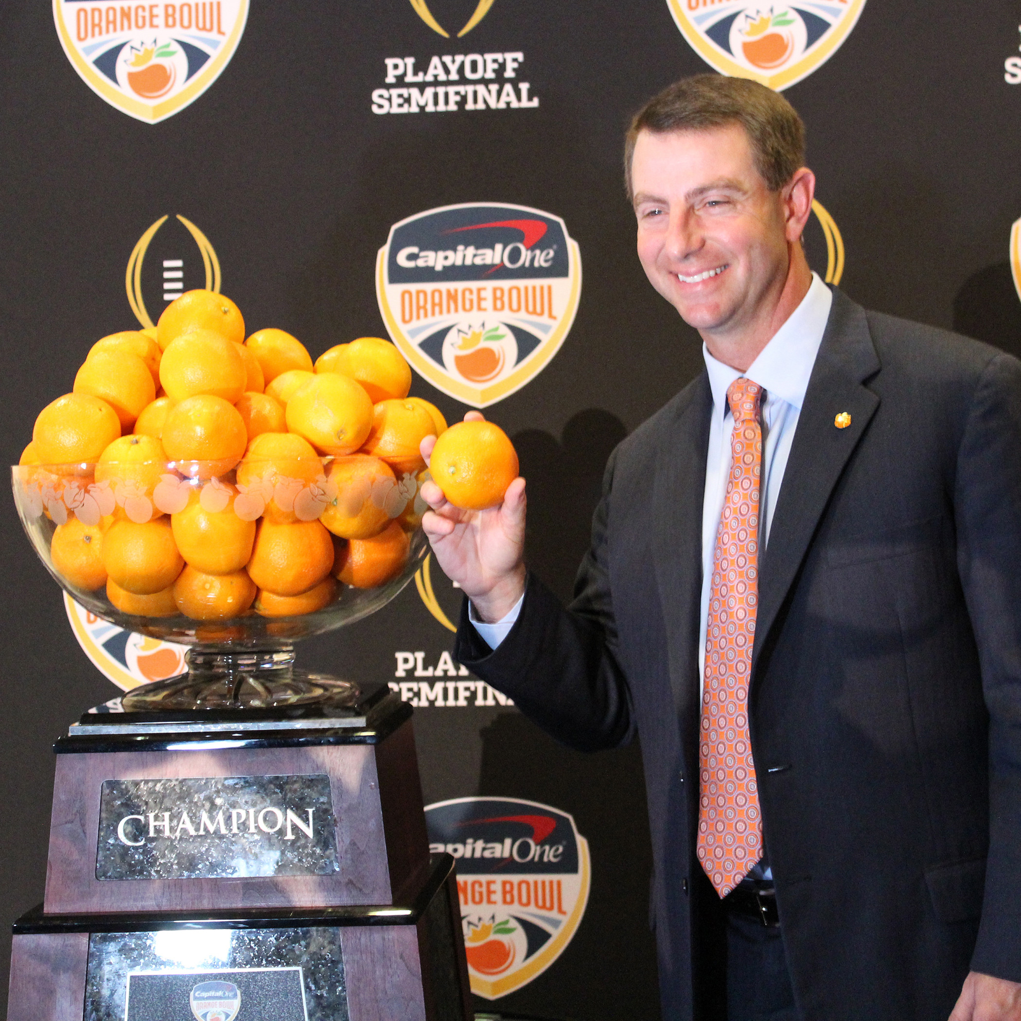 Swinney Named AFCA National Coach of the Year