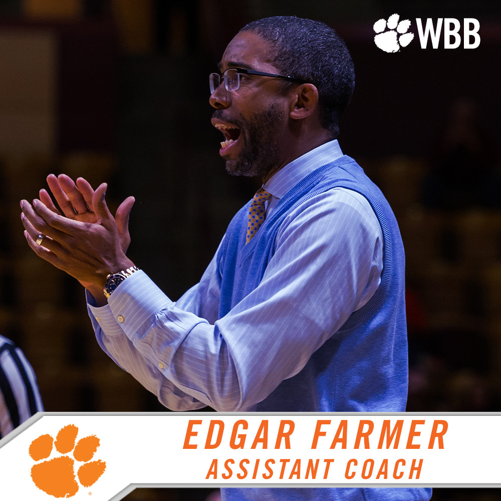 Edgar Farmer Joins Clemson Women?s Basketball Staff