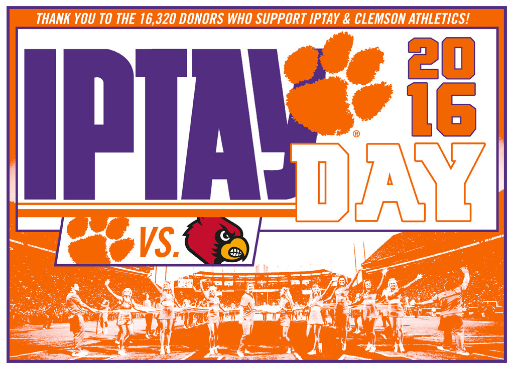 IPTAY Day At Clemson Football Is This Saturday!