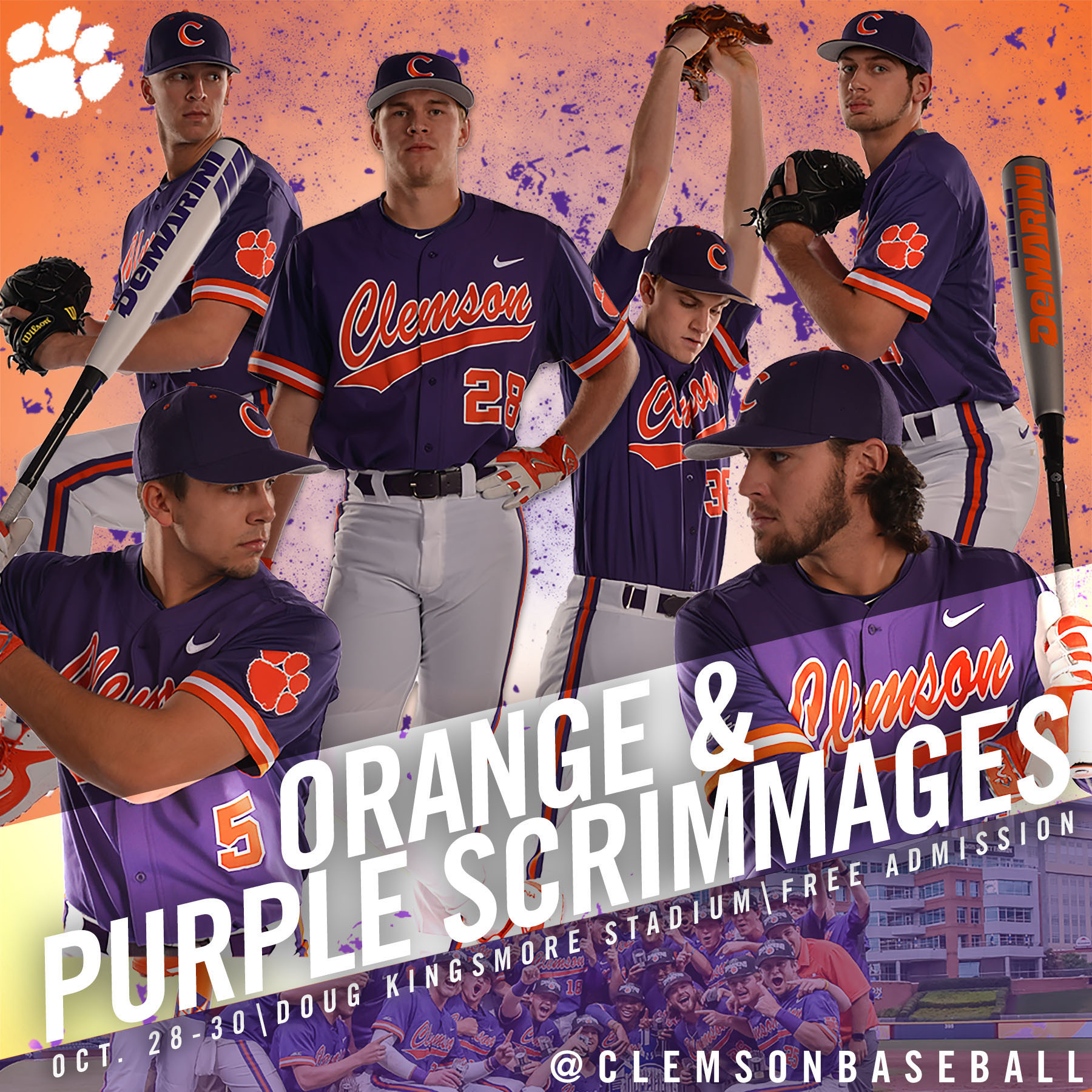 Tigers to Play O&P Scrimmages