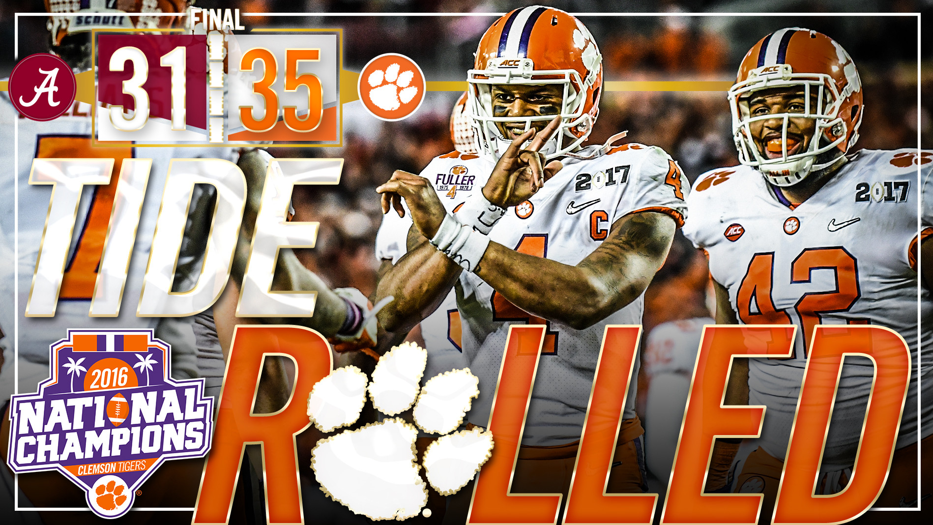 National Champions! Clemson Tigers Official Athletics Site