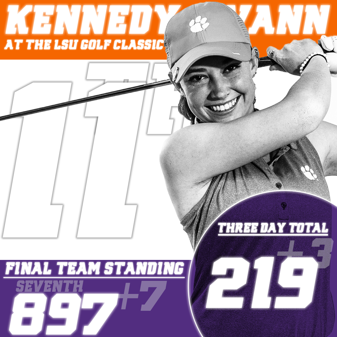 Clemson Finishes 7th at LSU