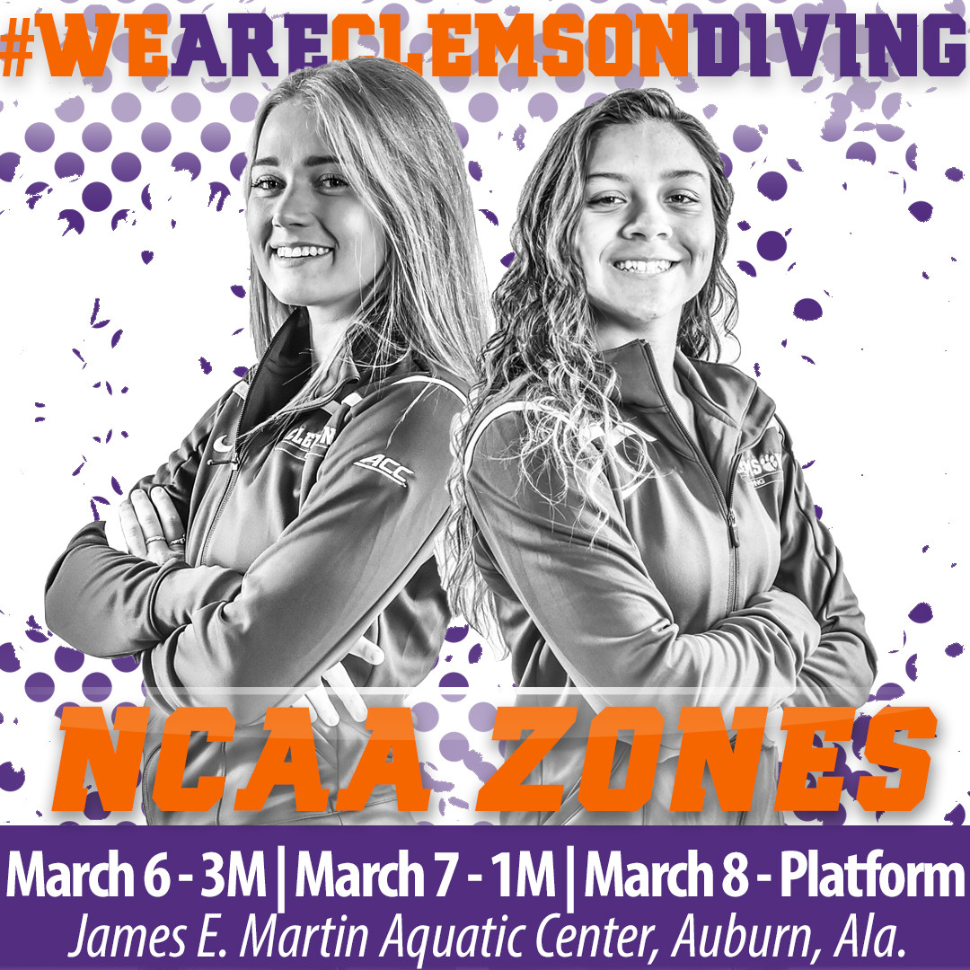 Clemson to Compete at NCAA Zones March 6-8 in Auburn, Ala.