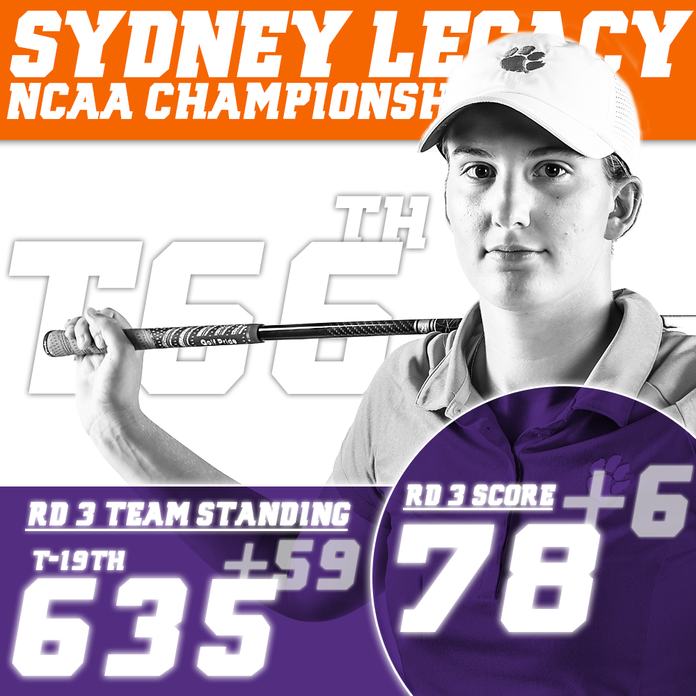 Clemson 19th Entering Final Round of NCAA Championship