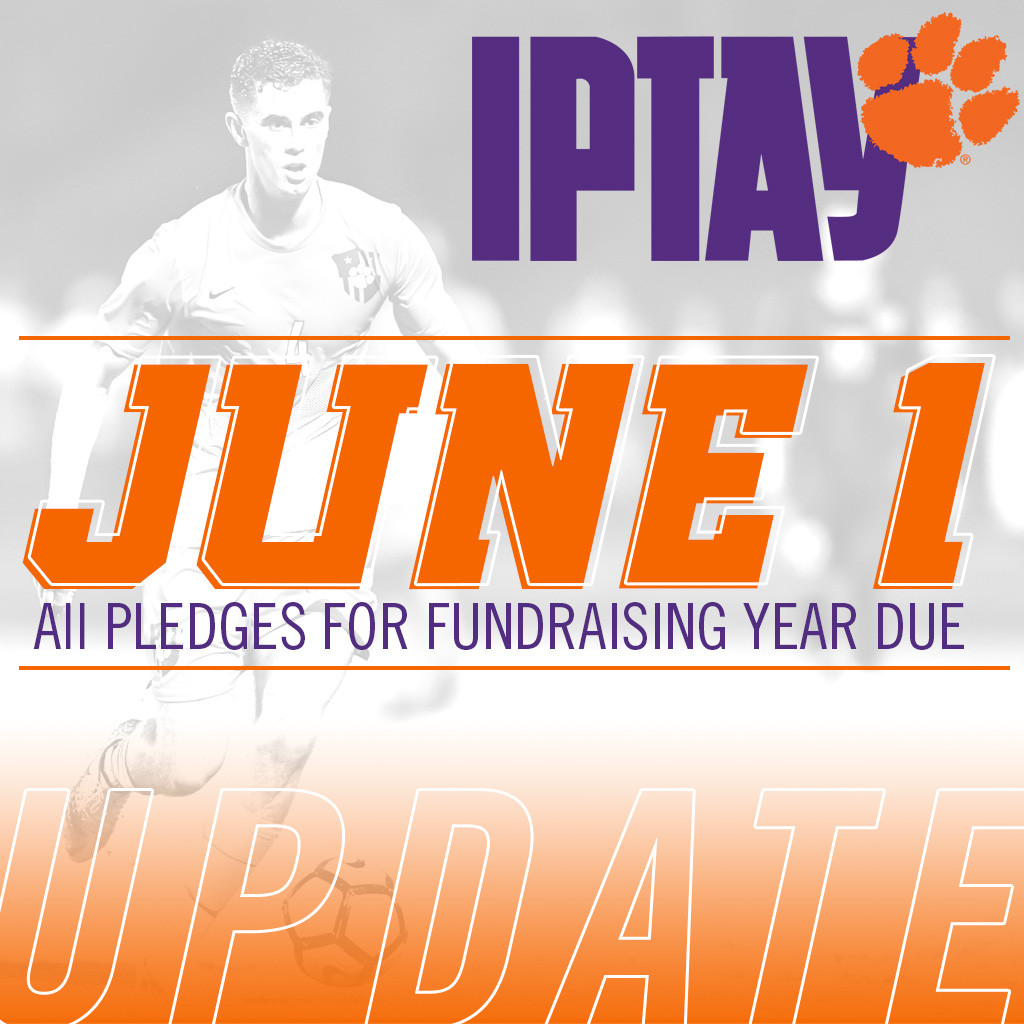 IPTAY Donation Deadline: Now June 1
