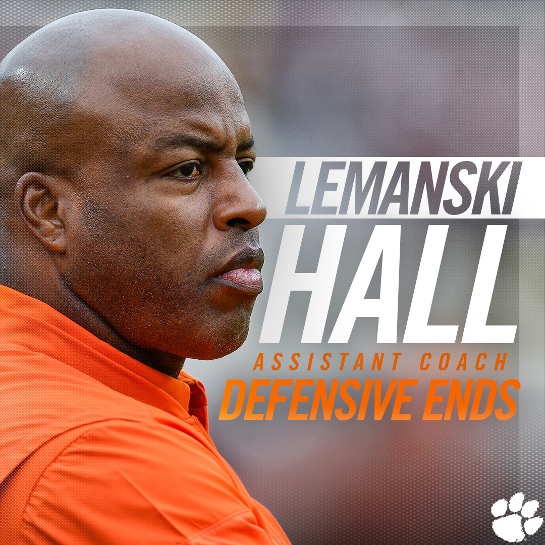 Hall Named Clemson Assistant Coach