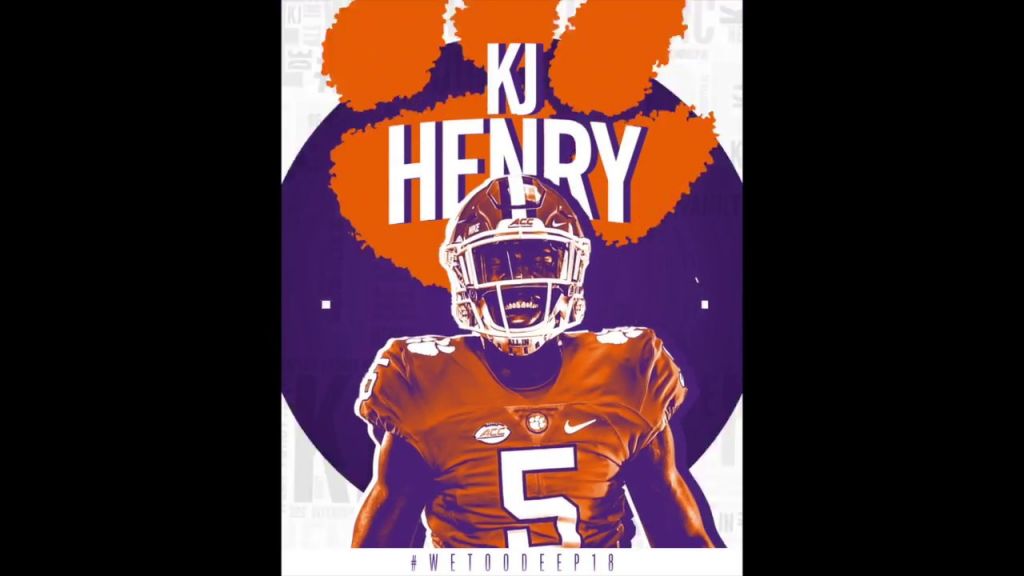 Clemson Football || KJ Henry Highlights