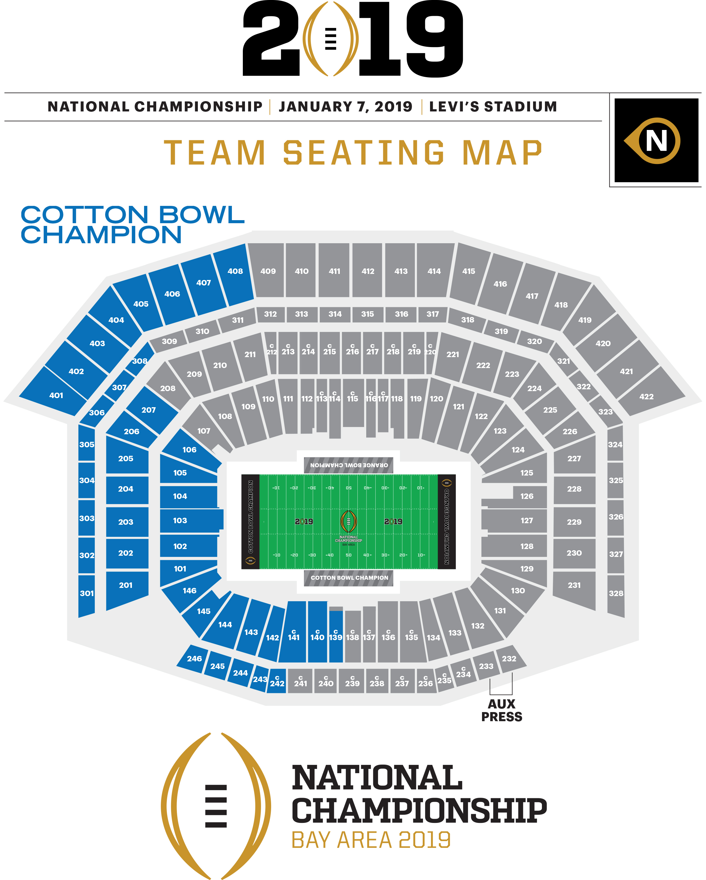 Clemson Tigers Seating Chart
