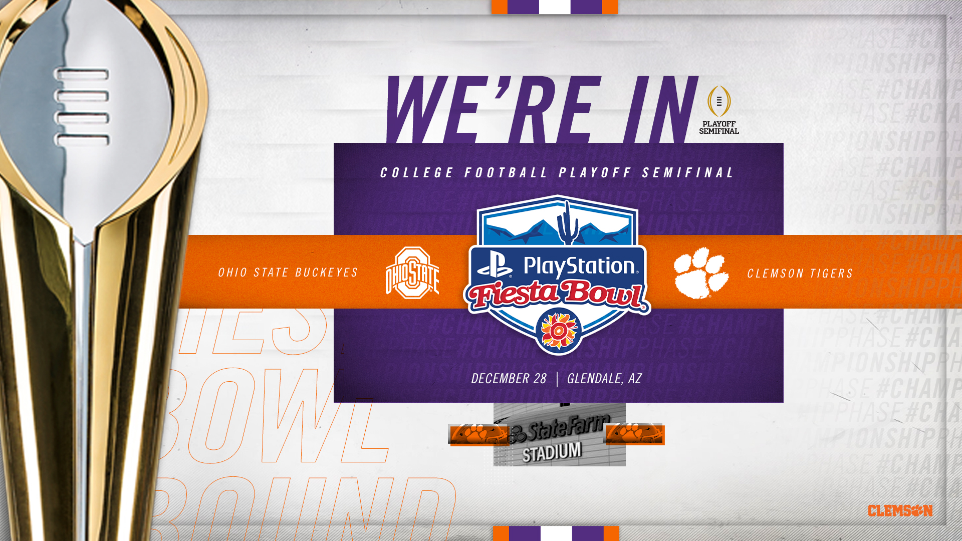 2019 Fiesta Bowl Guide Clemson Tigers Official Athletics Site