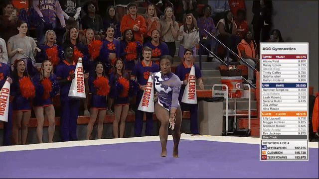Brie Clark Makes History, Completes Biles I