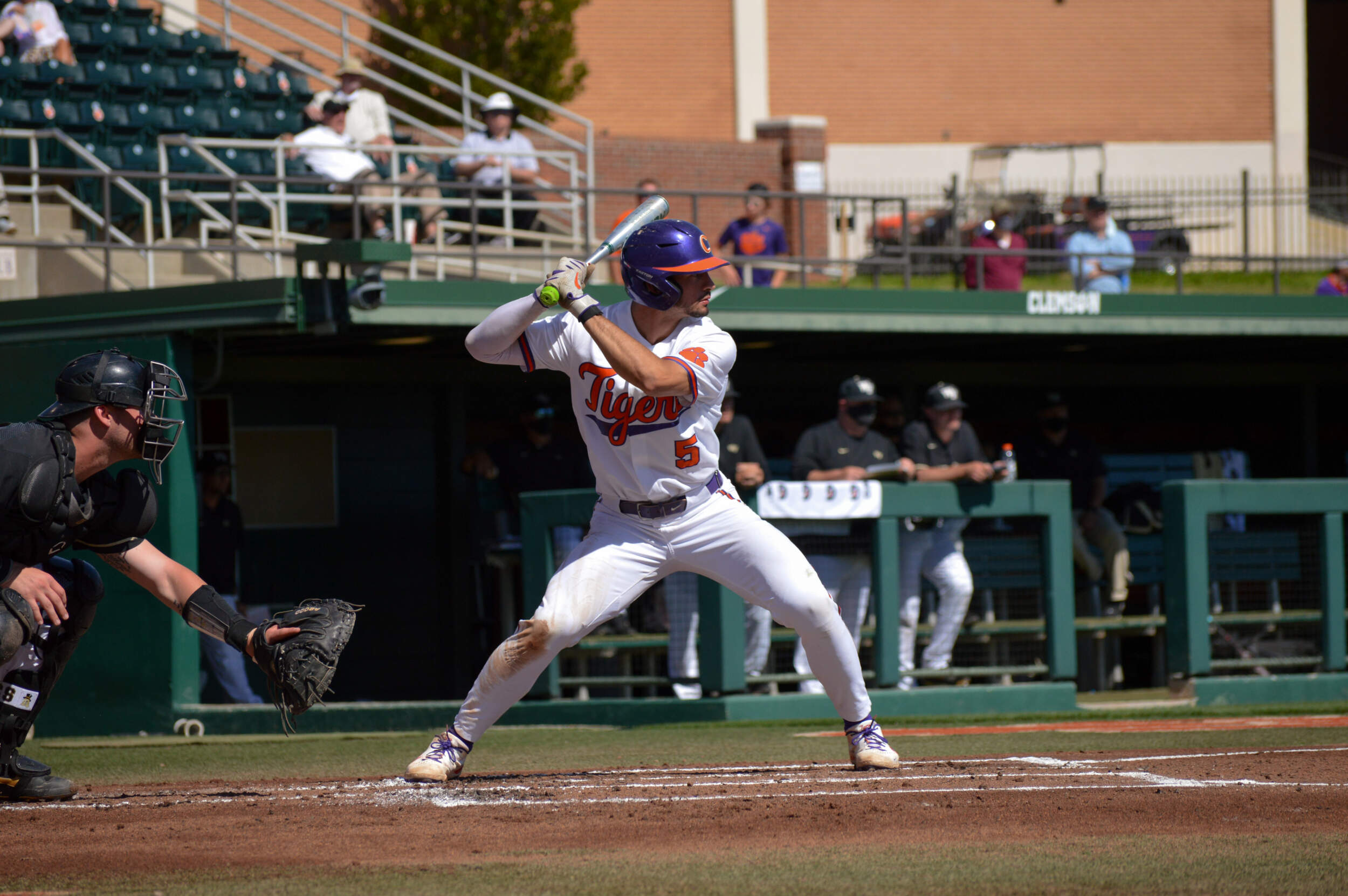 Clemson Baseball sweeps Wake Forest in second game of doubleheader