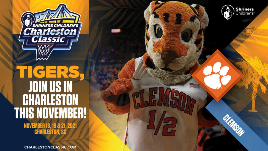 Clemson Tigers Clemson University Athletics Men's Basketball