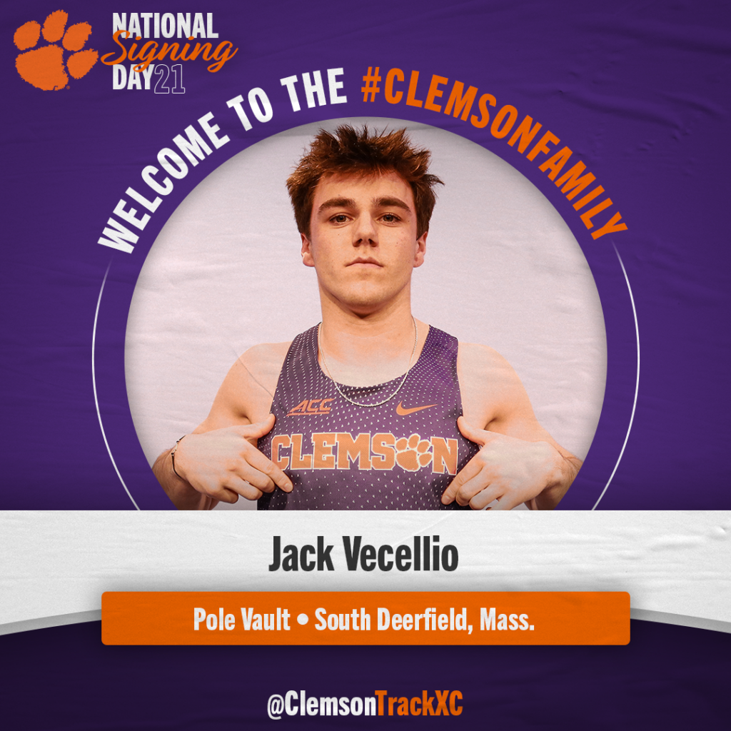 Jack Vecellio Signs with Clemson