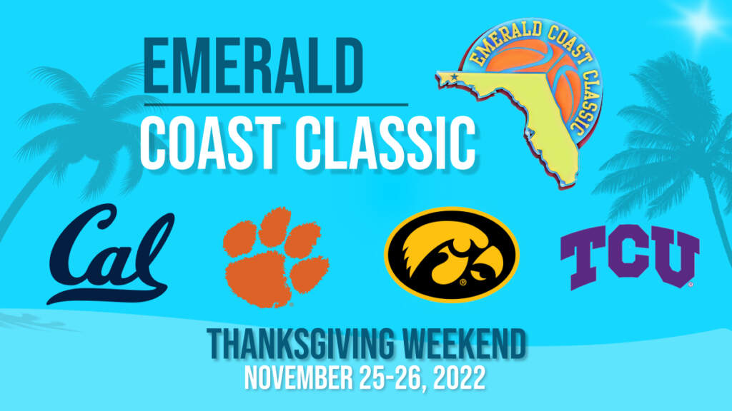 Clemson Will Play in the 2022 Emerald Coast Classic