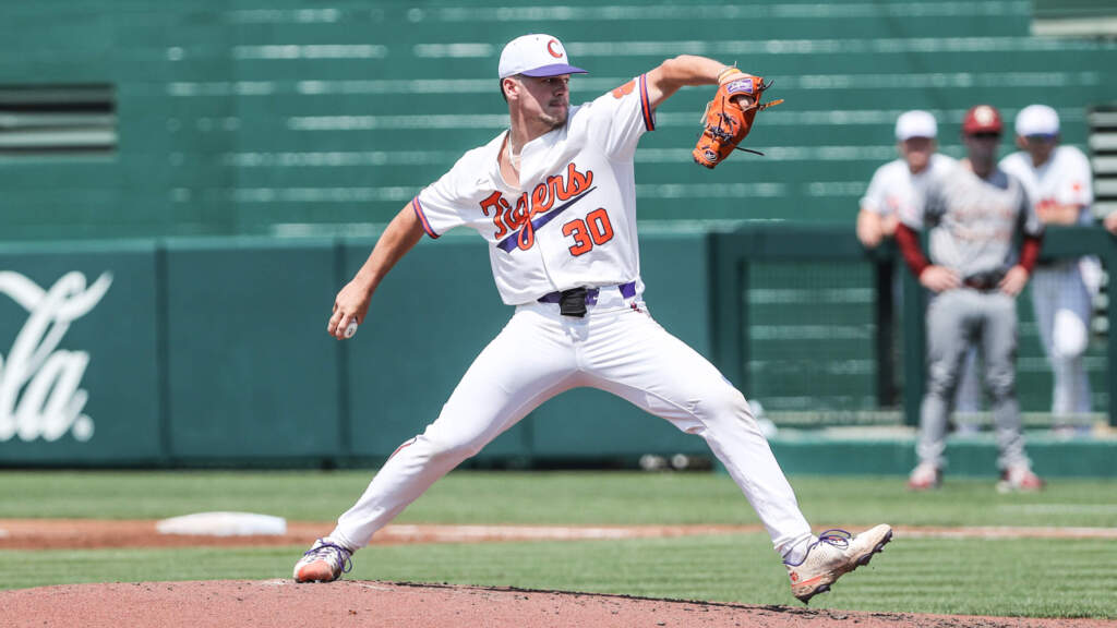 Barlow Pitches Clemson To 5-0 Win Over Eagles