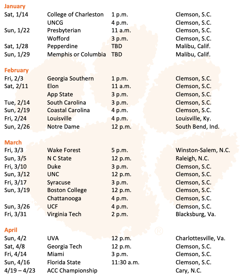 women-s-tennis-announces-2023-schedule-clemson-tigers-official