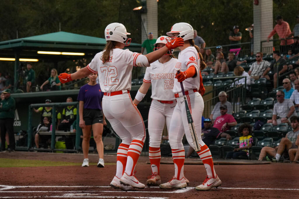 Cagle, Logoleo Homer as Clemson Improves to 12-0