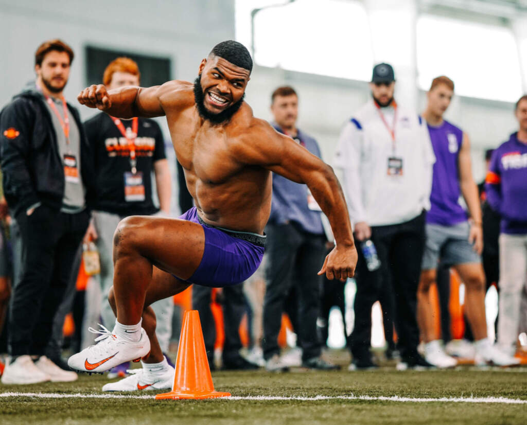 Clemson 2023 Pro Day Results