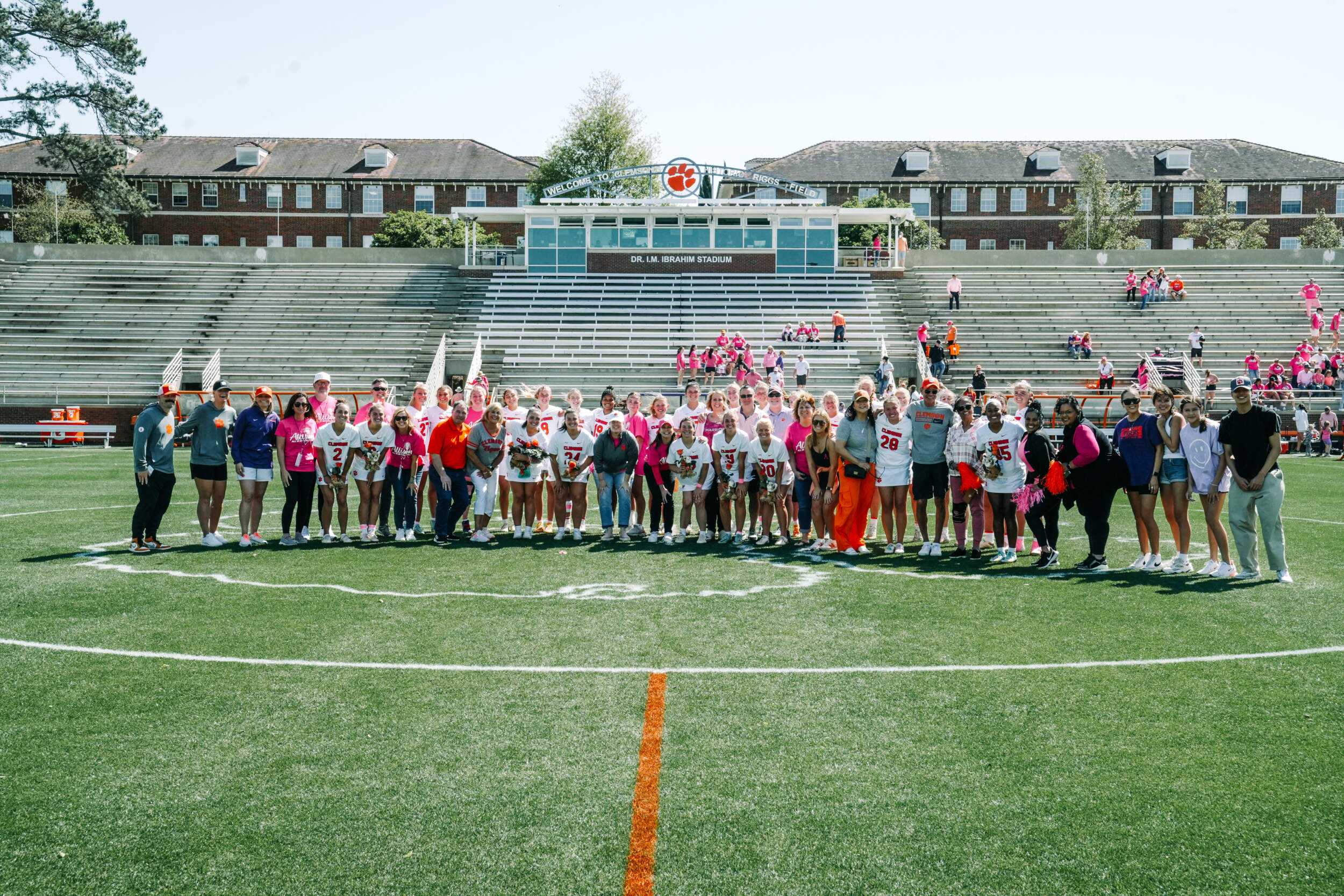 Pink Game: Clemson lacrosse vs Louisville on Senior Day in photos
