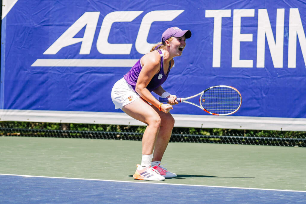 Thompson Clinches Huge 4-3 Win in ACC Tournament First Round