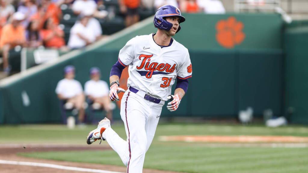 Grice Leads No. 6 Clemson Over North Carolina 3-1 To Sweep Series