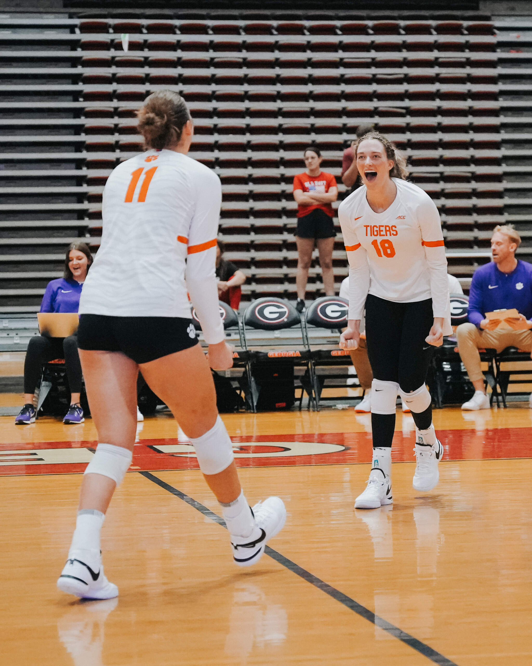 Photo Gallery Volleyball at Exhibition Clemson Tigers Official Athletics Site