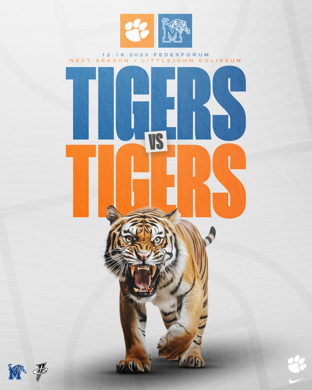 Clemson Scheduled for Home-and-Home Series with Memphis – Clemson Tigers  Official Athletics Site