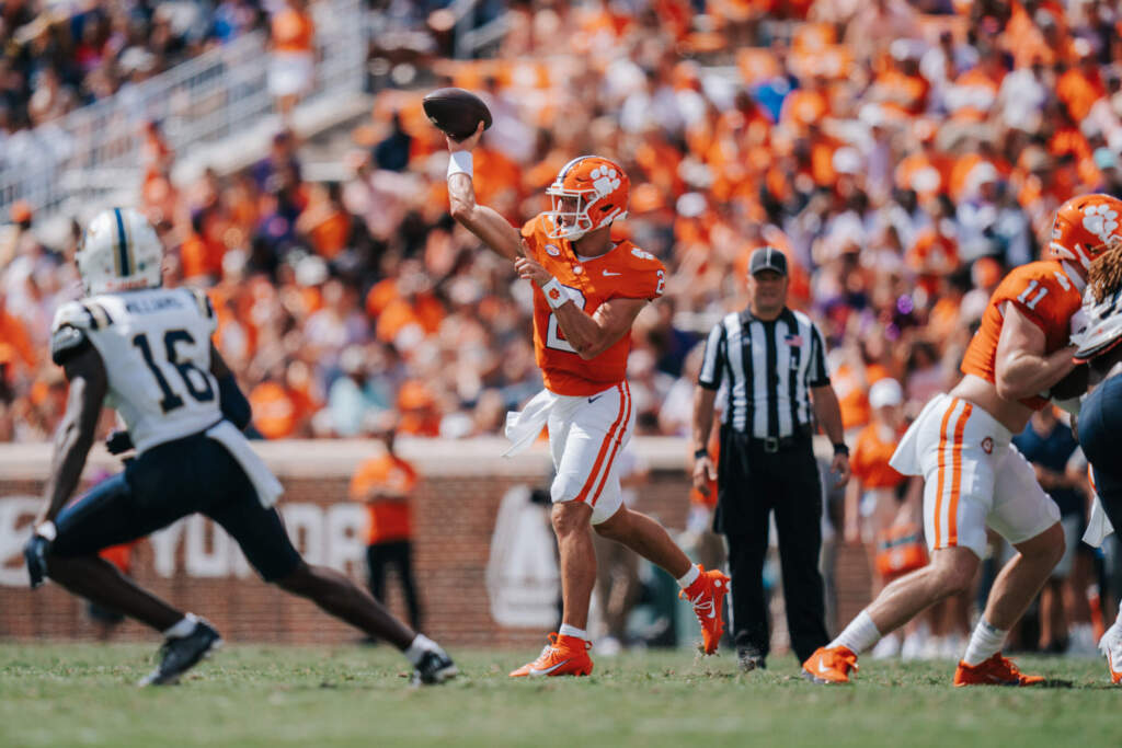 Clemson Wins Home Opener Against Charleston Southern, 66-17