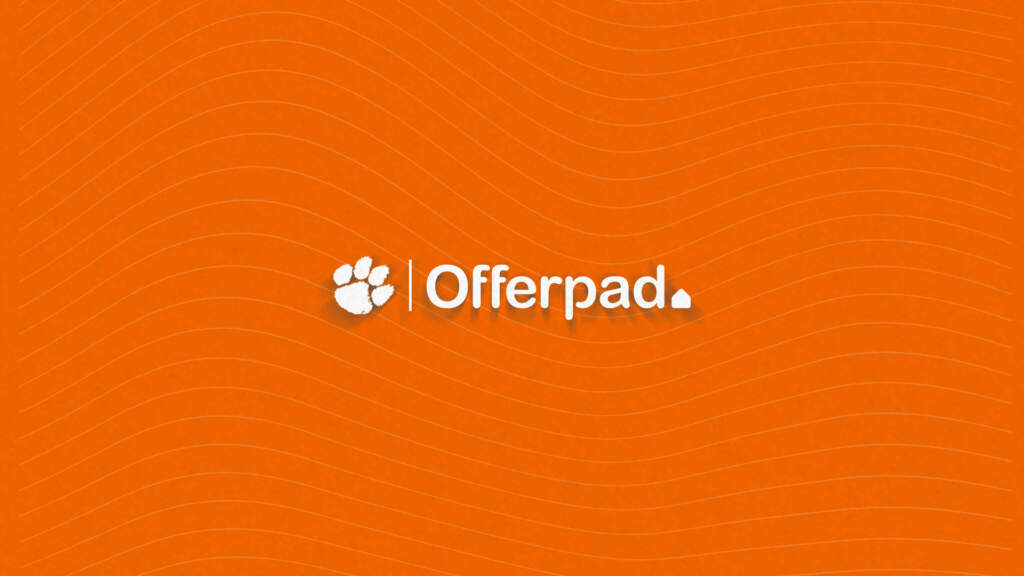 Offerpad Teams with Clemson University as Official Partner of the Clemson Tigers