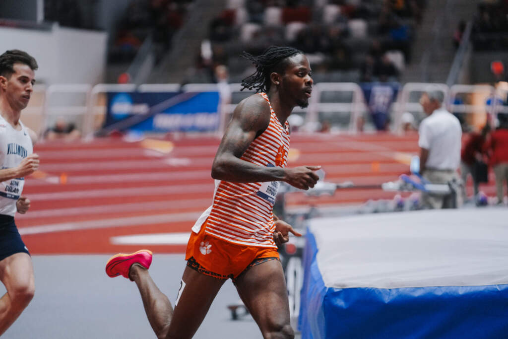 Rhoden Advances, Tigers Complete Second Day of NCAA Indoor Championships