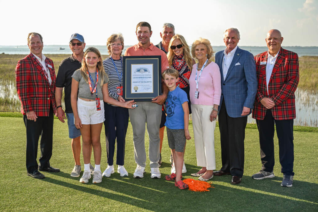 Lucas Glover Presented with the Order of the Palmetto