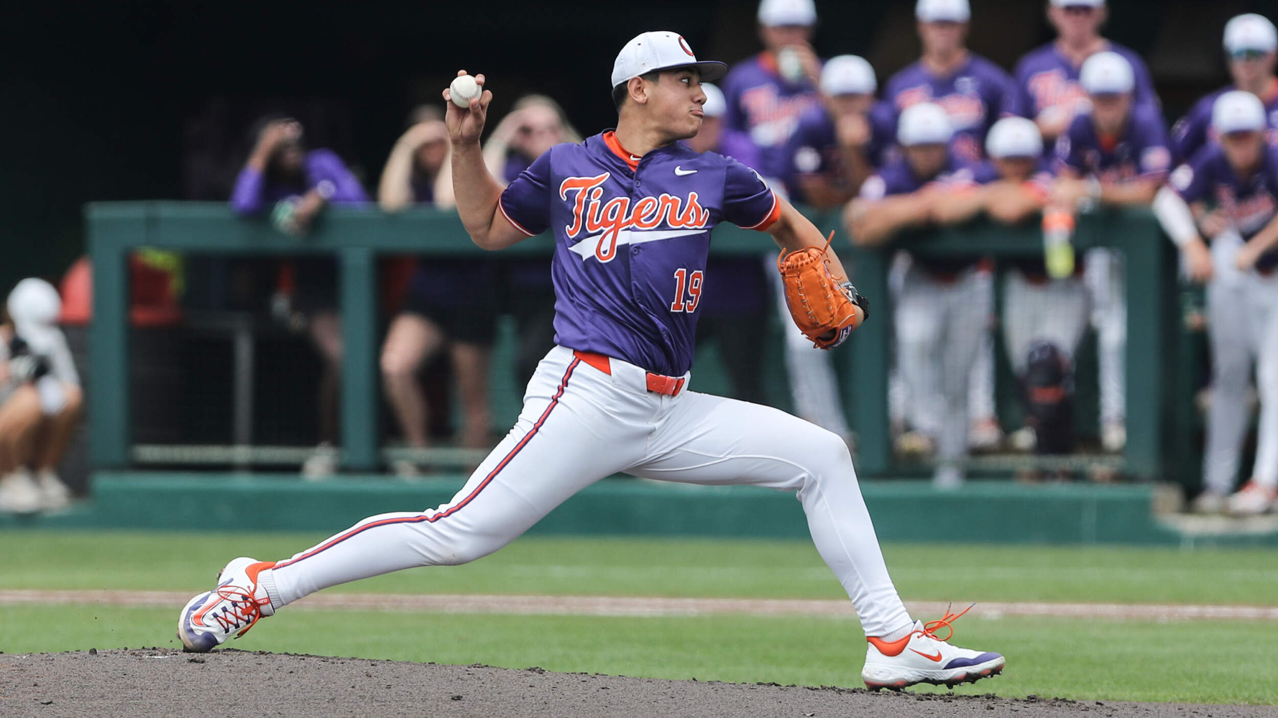 Knaak Pitches No. 4 Tigers Past Boston College 10-0 In Eight Innings