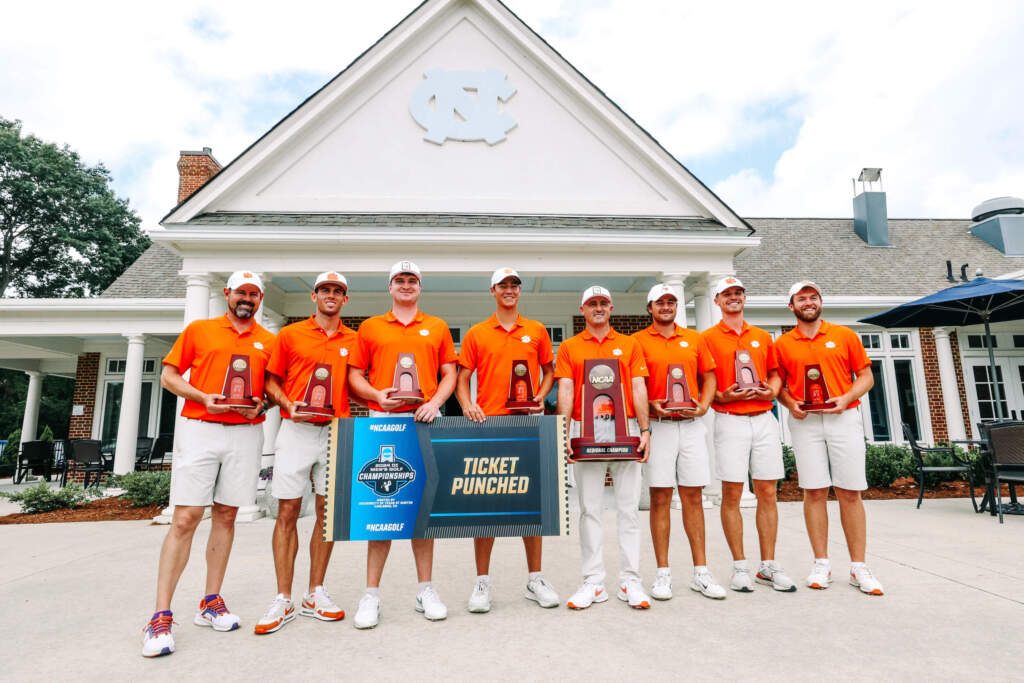 Clemson Winning the Men's Golf Regional was Such a Great Surprise