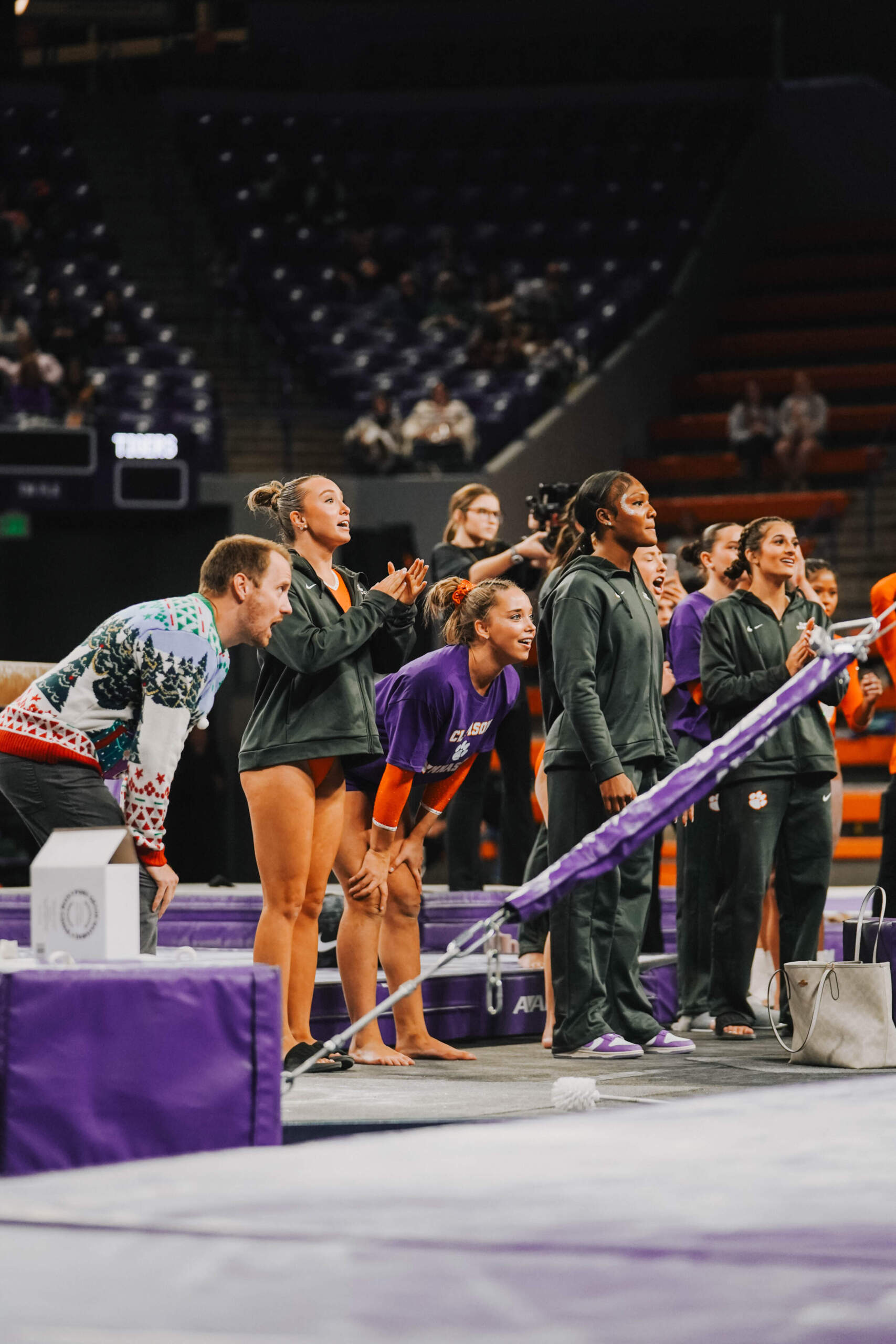 Gymnastics Hosts Successful Gymnastics 102 Clemson Tigers Official