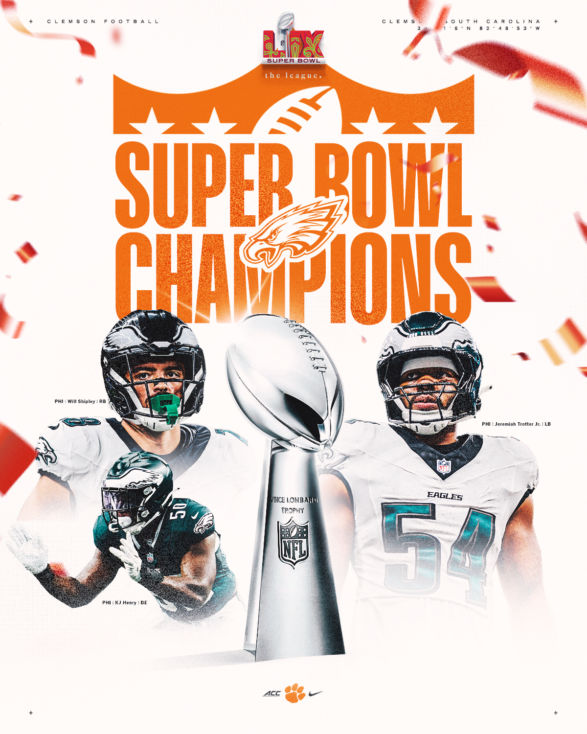 Three Tigers Earn Super Bowl Title