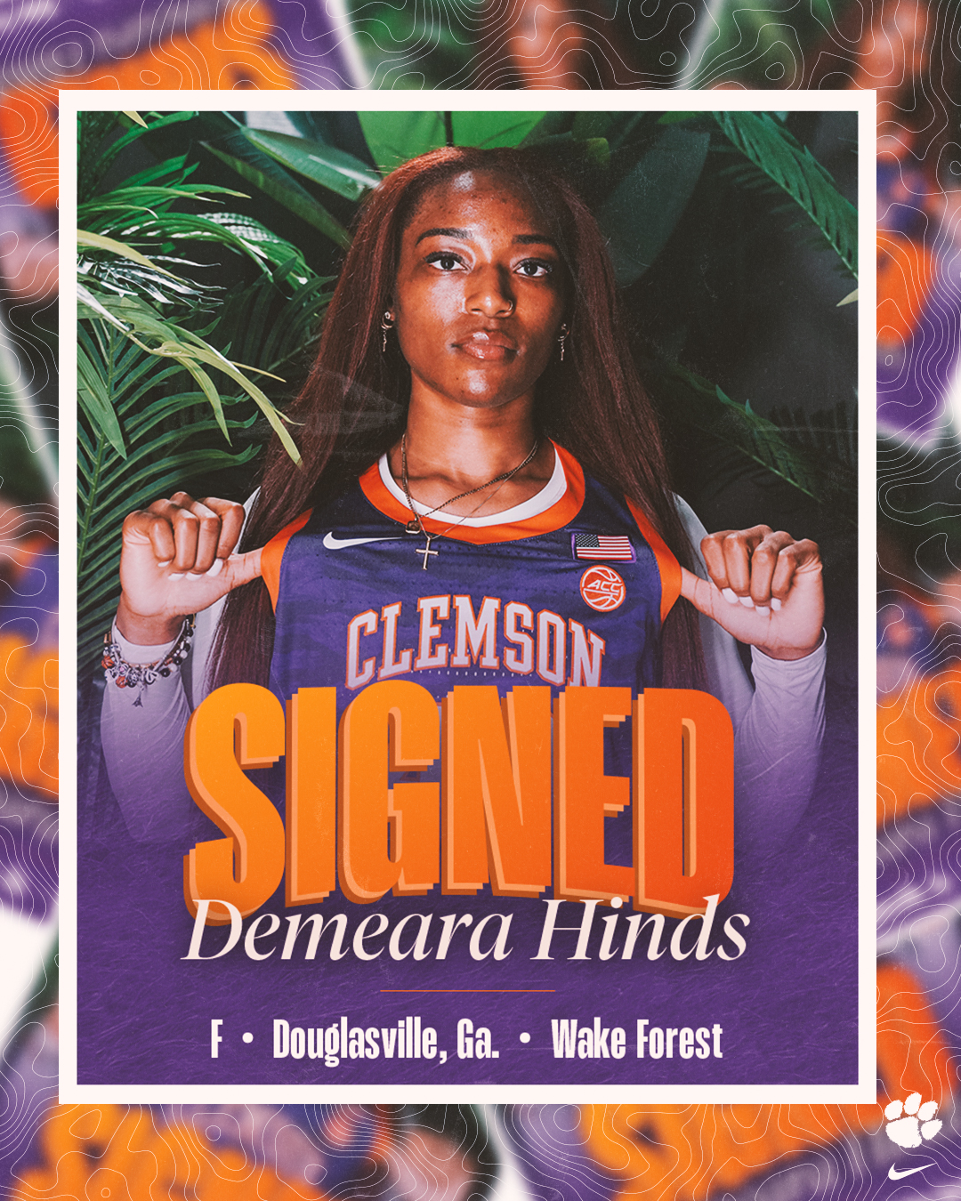 Demeara Hinds - Women's Basketball - Clemson University Athletics