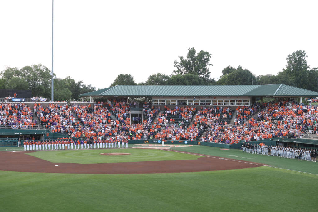 No. 11 Clemson Scores Late To Top Spartans 7-3 in Clemson Regional