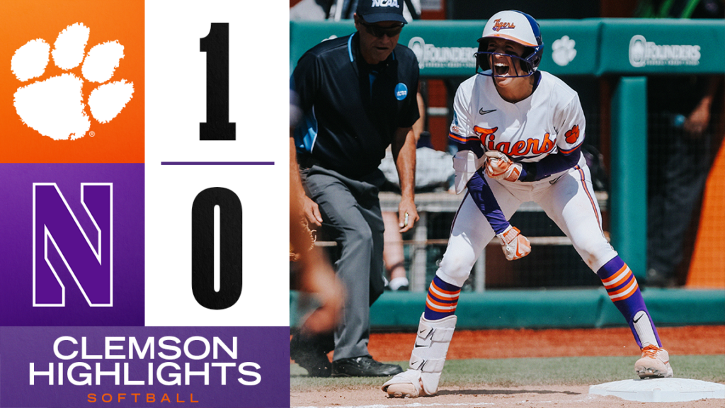 Highlights: Clemson Defeats Northwestern, Advances to Regional Final