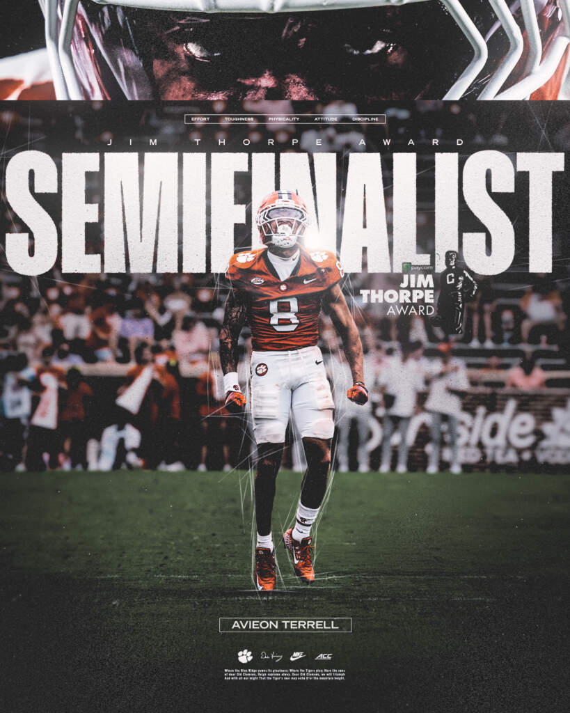 Terrell Named as Thorpe Award Semifinalist