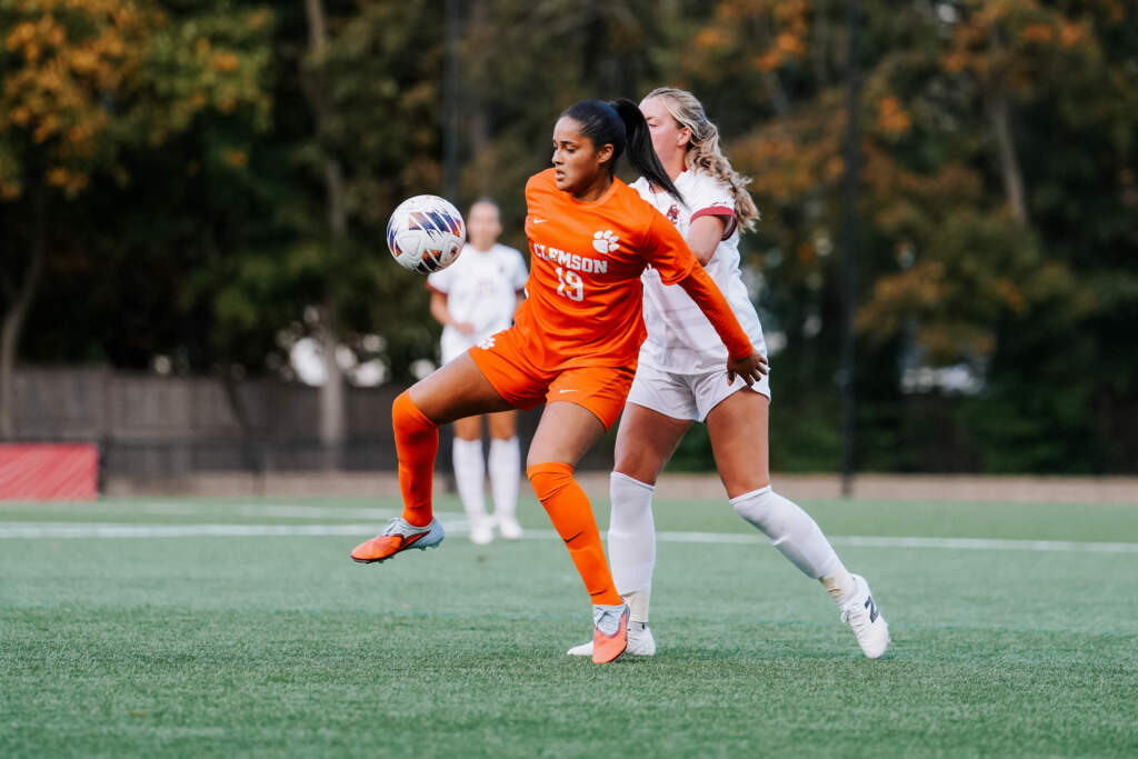 Harris Nets Seventh Goal of Season to Push Clemson Past Boston College 1-0