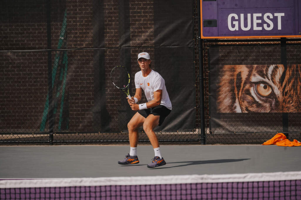 Bladelius Leads Tigers with Quarterfinals Finish at ITA East Sectionals